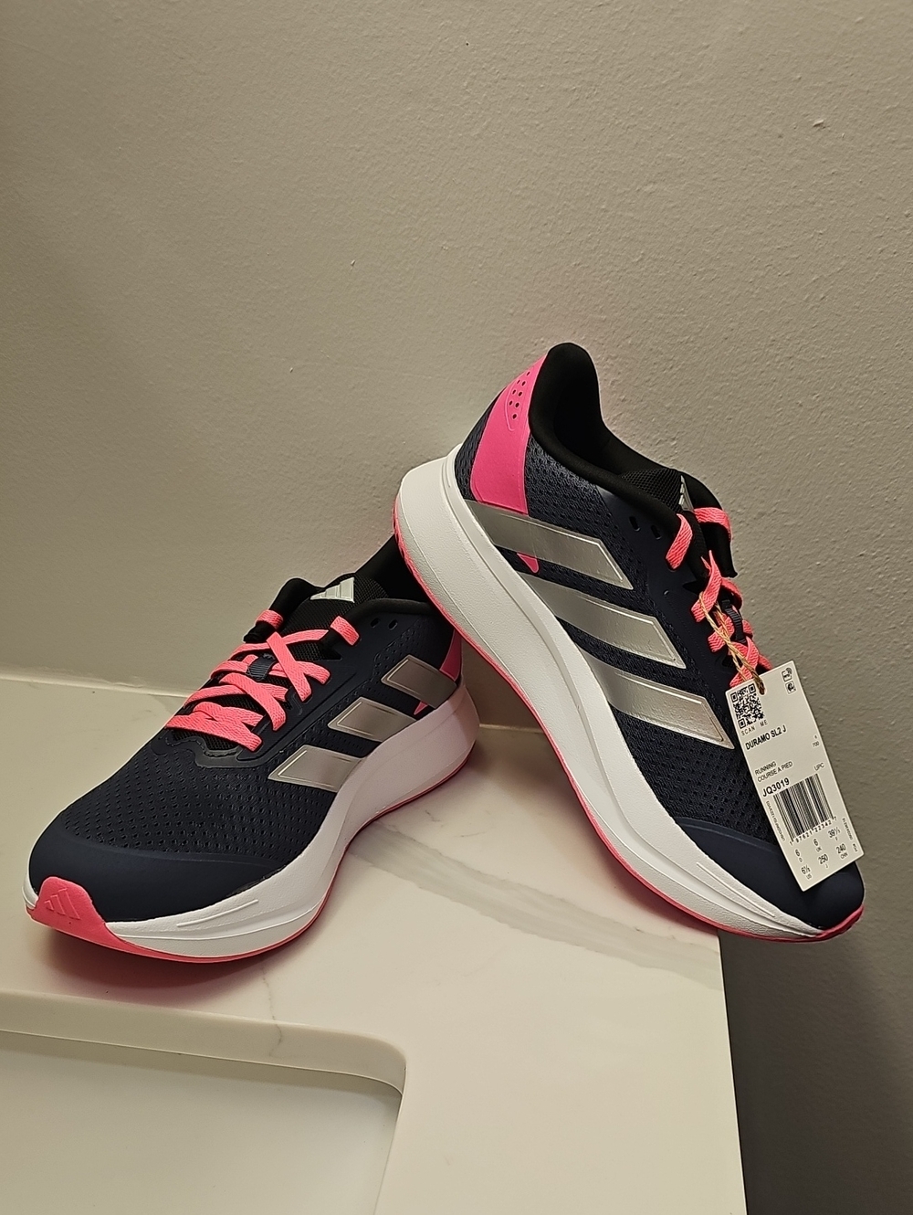 Adidas Duramo SL2 J Kids 6.5 / Women's 7.5 Running Shoes. JQ3019 NIB - Picture 1 of 12